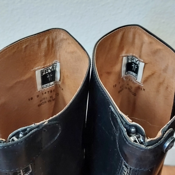 Frye Melissa Button Back Zip Boots. - Picture 5 of 5